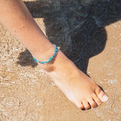Leme Surf Anklet - Turquoise
