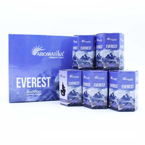 ABFi-09 - Aromatika Masala Backflow Incense - Everest - Sold in 12x unit/s per outer