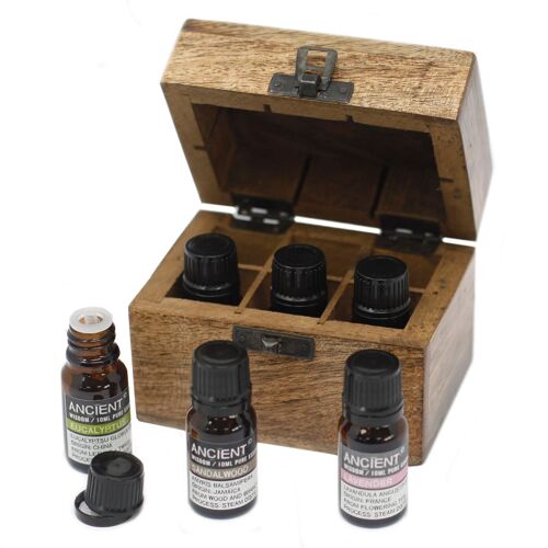 ABoxEO-03 - Top 6 Essential Oils Aromatherapy Box - Sold in 1x unit/s per outer