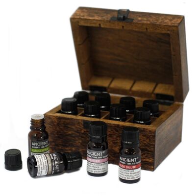 ABoxEO-02 - Top 12 Aromatherapie-Box (Box mit 12 Ölen) - Verkauft in 1x Einheit/en pro Umkarton