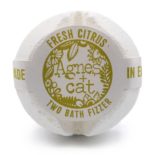 ACBB-12 - Bath Fizzer - Fresh Citrus - Sold in 6x unit/s per outer