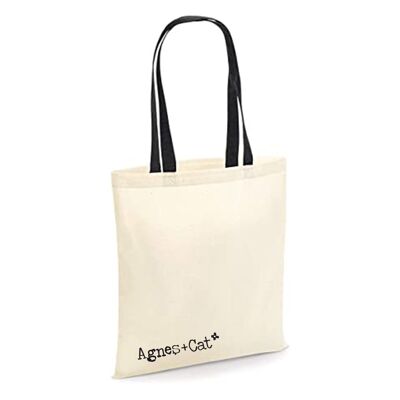 ACCBag-01 - Bolsa de algodón Agnes and Cat 6oz - 35x30 cm - Agnes+Cat - Se vende en 10 unidades por exterior