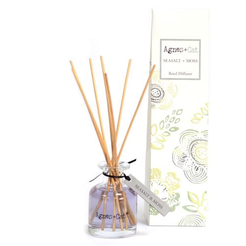 ACD-06 - 140ml Reed Diffuser - Seasalt and Moss - Sold in 3x unit/s per outer