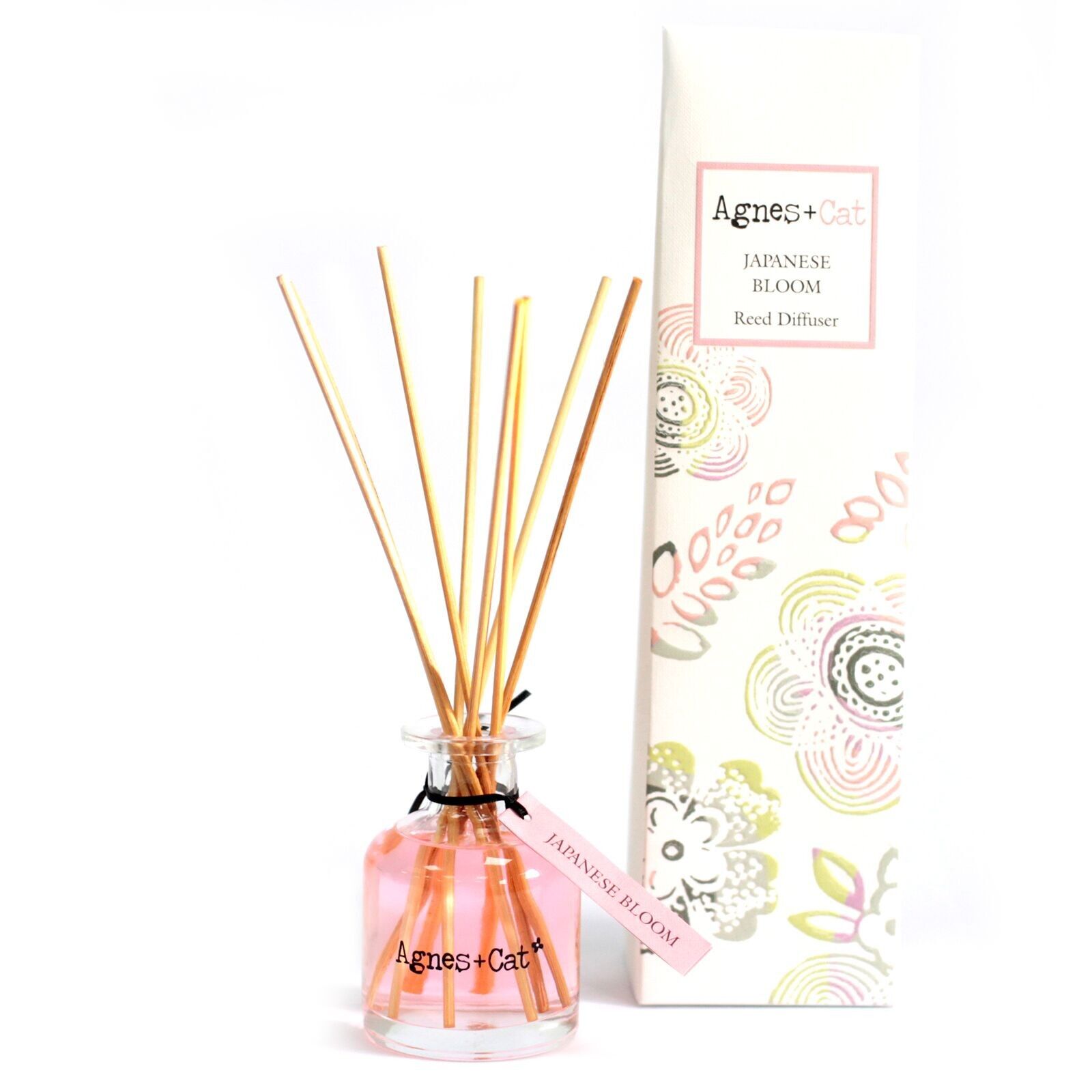 ACD-07 - Diffuseur de roseaux 140 ml - Fleur japonaise - Vendu en 3x unité/s par extérieur