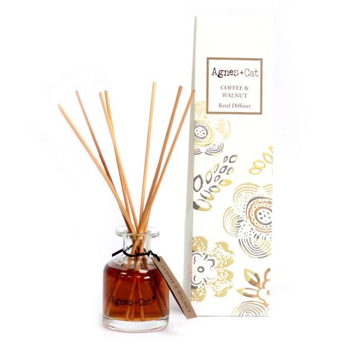 ACD-21 - 140ml Reed Diffuser - Coffee and Walnut - Sold in 3x unit/s per outer