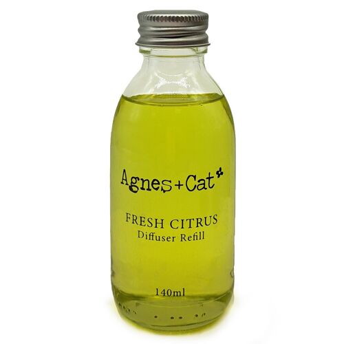 ACDR-26 - 140ml Reed Diffuser Refill - Citrus - Sold in 3x unit/s per outer