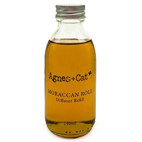 ACDR-02 - 140ml Reed Diffuser Refill - Moroccan Roll - Sold in 3x unit/s per outer