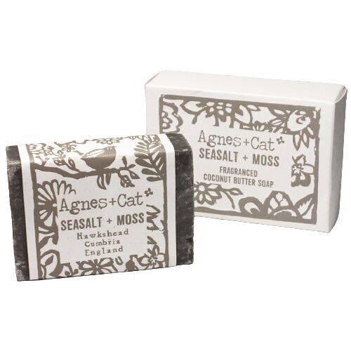 ACHS-04 - 140g Handmade Soap - Seasalt And Moss - Sold in 6x unit/s per outer