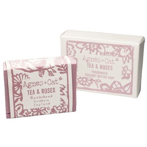 ACHS-15 - 140g Handmade Soap - Tea & Roses - Sold in 6x unit/s per outer