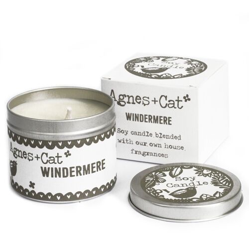 ACTC-01 - Tin Candle - Windermere - Sold in 6x unit/s per outer