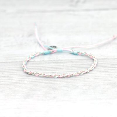 Ibiza Anklet - Pale Pink