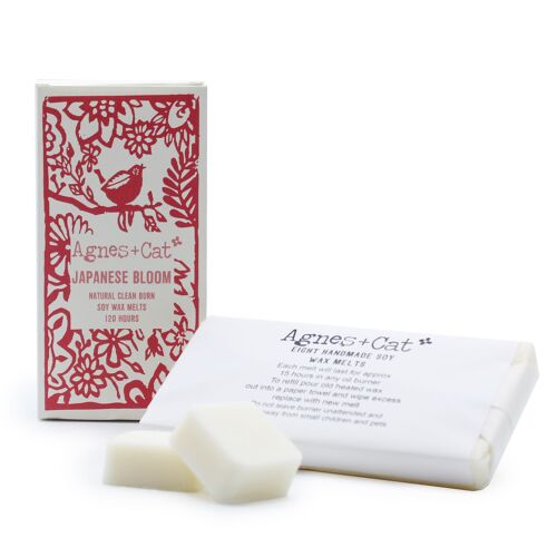 ACWM-07 - Box of 8 Wax Melts - Japanese Bloom - Sold in 4x unit/s per outer