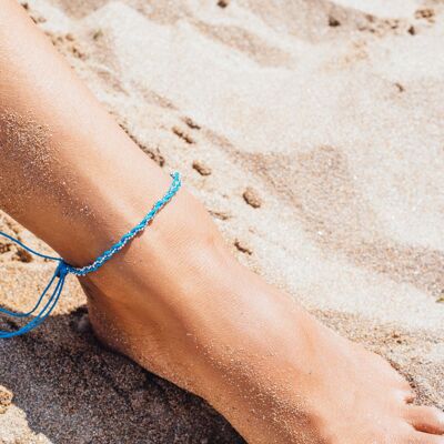 Ibiza Anklet - Blue
