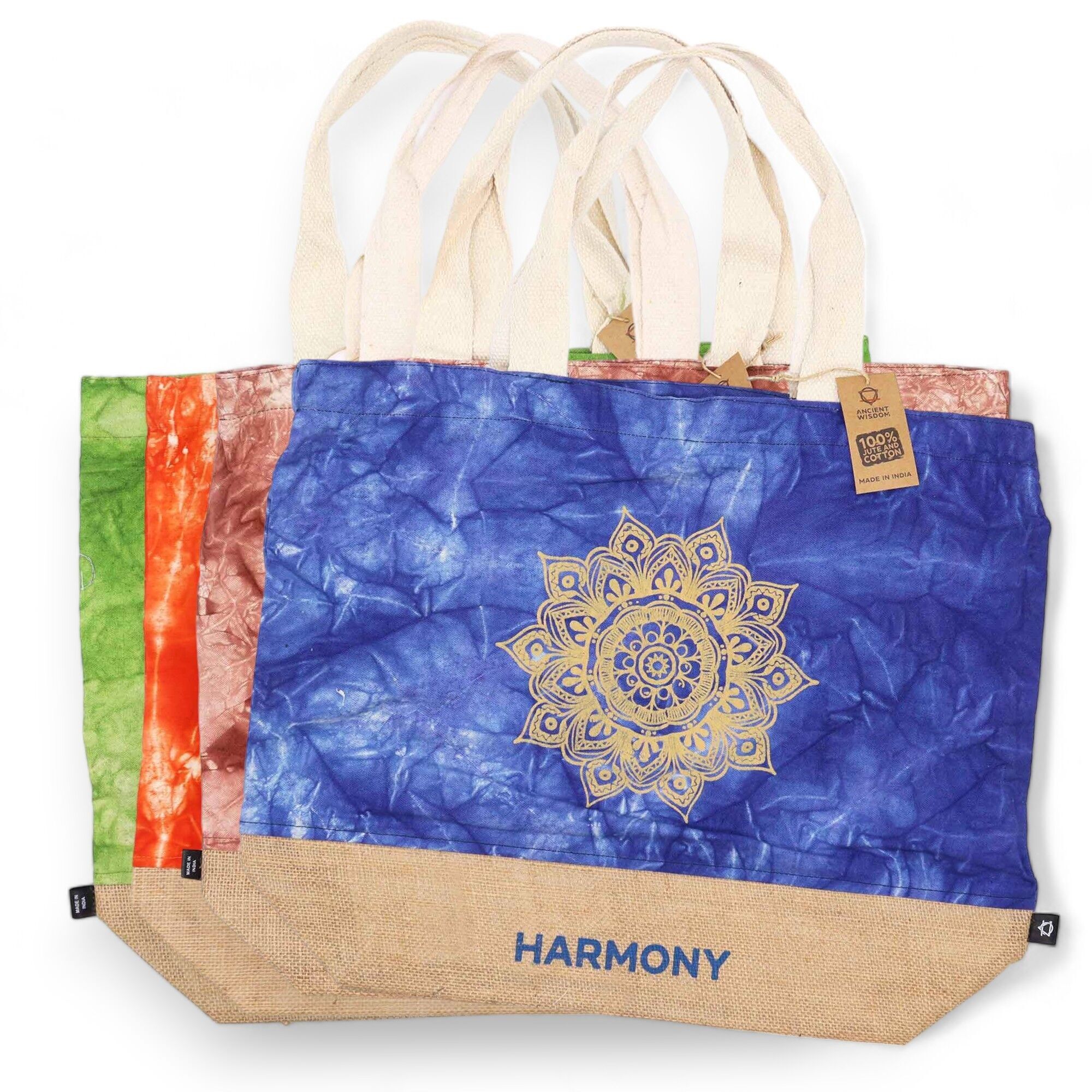 ANB-ST - All Natural Bag - Carton Starter Pack (4 designs x 12 pieces) - Sold in 48x unit/s per outer