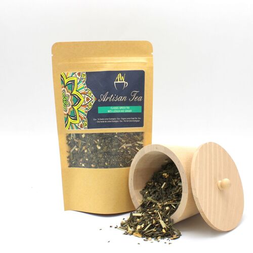 ArTeaP-16 - 50g Eco Classic Green Tea with Lemon and Ginger - Sold in 3x unit/s per outer