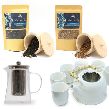 ArTeaP-ST - Pack de démarrage thé et théière - Vendu en 1x unité/s par extérieur 1