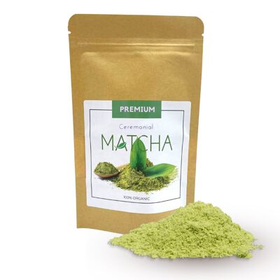 ArTeaP-24 - 50 g di tè matcha cerimoniale biologico - 1° grado - Venduto in 3 unità/s per confezione