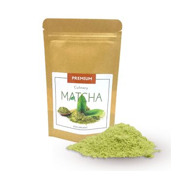 ArTeap-25 - 50g de Thé Matcha Culinaire Bio - Vendu en 3x unité/s par extérieur 1