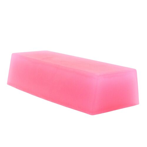 ASoap-06a - Rosemary - Pink - Essential Oil Soap Loaf 1.3kg - Sold in 1x unit/s per outer