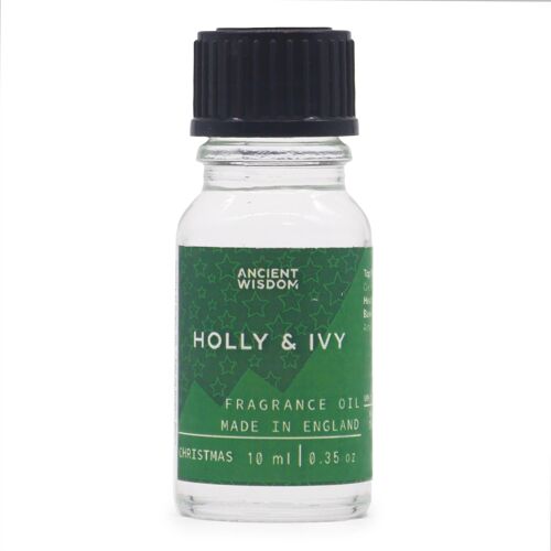 AWFO-106 - Holly & Ivy Fragrance Oil 10ml - Sold in 10x unit/s per outer