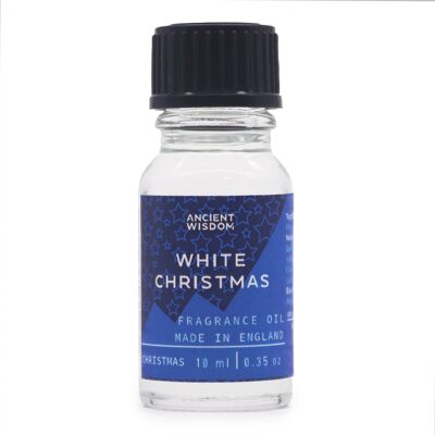 AWFO-104 - Aceite aromático de Navidad blanca de 10 ml - Se vende en 10 unidades por unidad exterior
