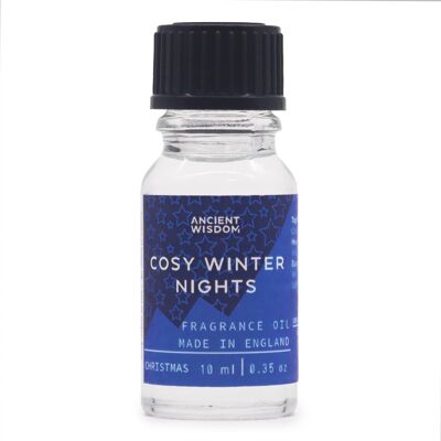 AWFO-107 - Aceite aromático Cozy Winter Nights 10 ml - Se vende en 10 unidades por unidad exterior