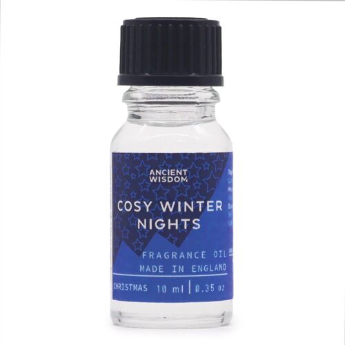 AWFO-107 - Cosy Winter Nights Fragrance Oil 10ml - Sold in 10x unit/s per outer