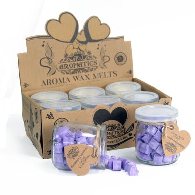 AWMJ-01 - Aroma Wax Melts - Lavanda y romero - Se vende en 6x unidad/es por exterior