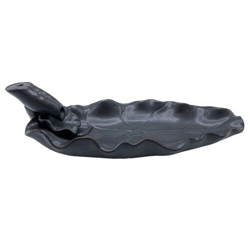 BackF-61 - Backflow Incense Burner - Lotus Flower - Sold in 1x unit/s per outer