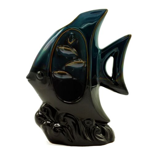 BackF-69 - Backflow Incense Burner - Tropical Fish - Sold in 1x unit/s per outer