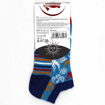 BamSL-07M - Chaussettes M/L Hop Hare Bamboo Low (41-46) - Phoenix - Vendu en 3x unité/s par extérieur 3