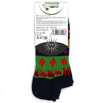 BamSL-08M - Chaussettes basses en bambou Hop Hare M/L (41-46) - Lucky Elephant - Vendu en 3x unité/s par extérieur 3