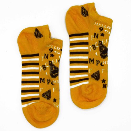 BamSL-09F - S/M Hop Hare Bamboo Socks Low (36-40) - Ouija Board - Sold in 3x unit/s per outer