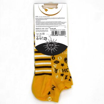 BamSL-09F - S/M Hop Hare Bamboo Socks Low (36-40) - Ouija Board - Vendu en 3x unité/s par extérieur 3