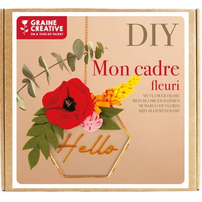 DIY BLUMENRAHMEN-DEKO-KIT