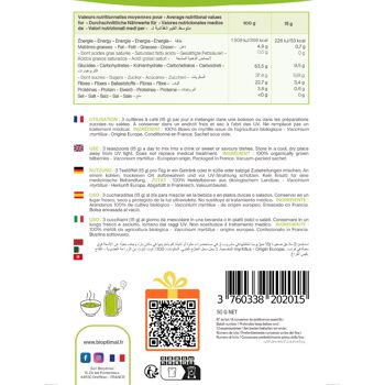 Myrtille en Poudre Bio – Colorant alimentaire – Fort pouvoir colorant – Santé oculaire - 100% Baies de myrtille - Conditionné en France – Vegan 10