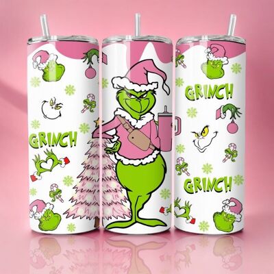 Grinch Rosa - Termo 590ml