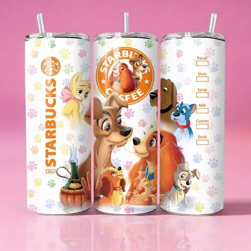 La Belle et le Clochard Starbucks - Thermos 590ml