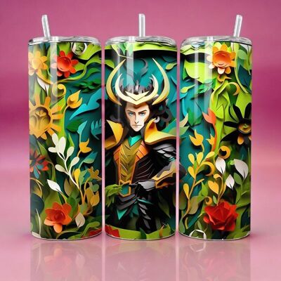 Loki Flower – Thermoskanne 590 ml