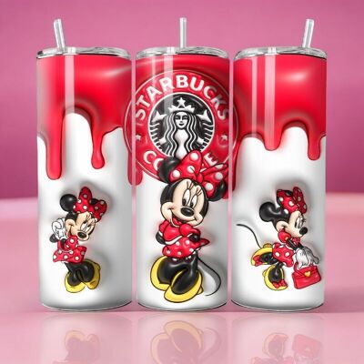 Minnie Torta Rossa Starbucks - Thermos 590ml