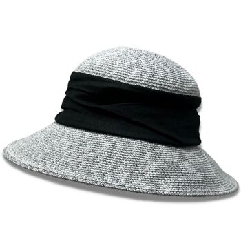 Bondo Grey UPF50+ Chapeau de protection solaire Taille unique 2