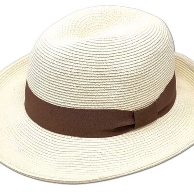 Cappello di protezione solare crema Aveiro UPF50+