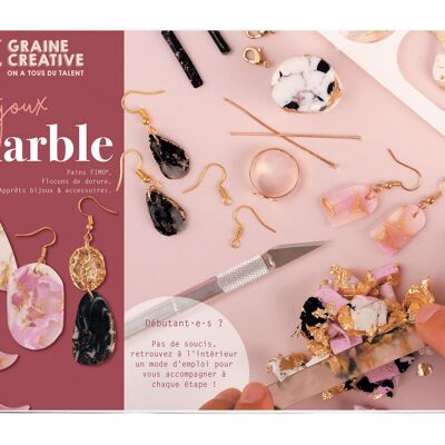 COFFRET FIMO BIJOUX MARBLE