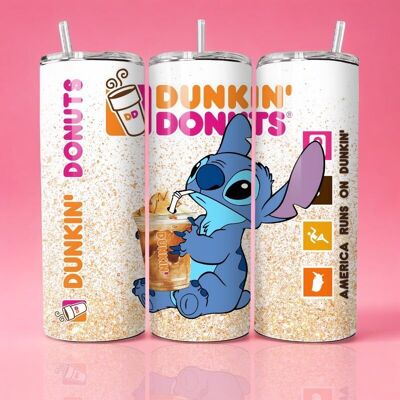 Stitch Dunkin - Termo 590ml