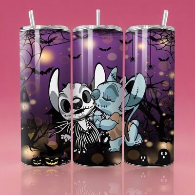 Stitch & Angel x Jack & Sally - Termo 590ml