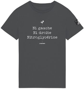 T-shirt Bio militant “Ni gauche Ni droite Nitroglycérine” 7