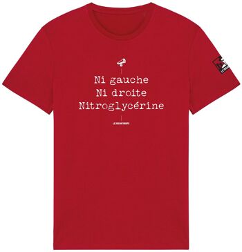 T-shirt Bio militant “Ni gauche Ni droite Nitroglycérine” 9