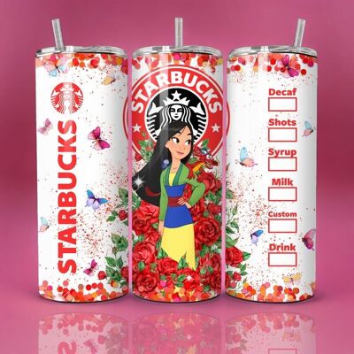 Mulan Fiore Starbucks - Thermos 590ml