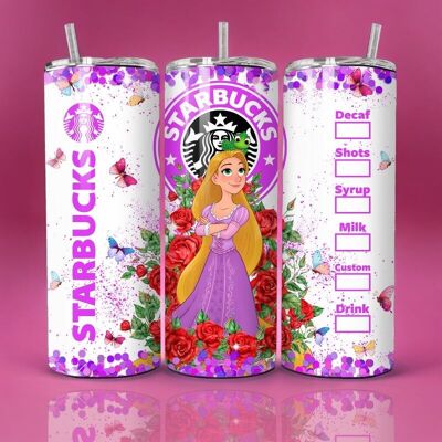 Raiponce Flower Starbucks - Thermos 590ml