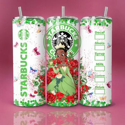 Tiana Flor Starbucks - Termo 590ml